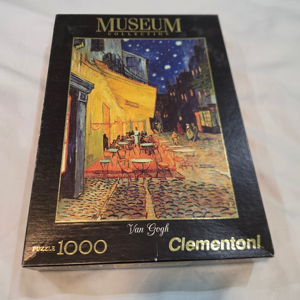 Clementoni Jigsaw Puzzle Unisex 1000pc Multi Excellent Van Gogh Cafe Terrace